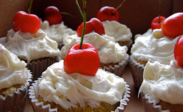 Tres Leches Cupcakes.